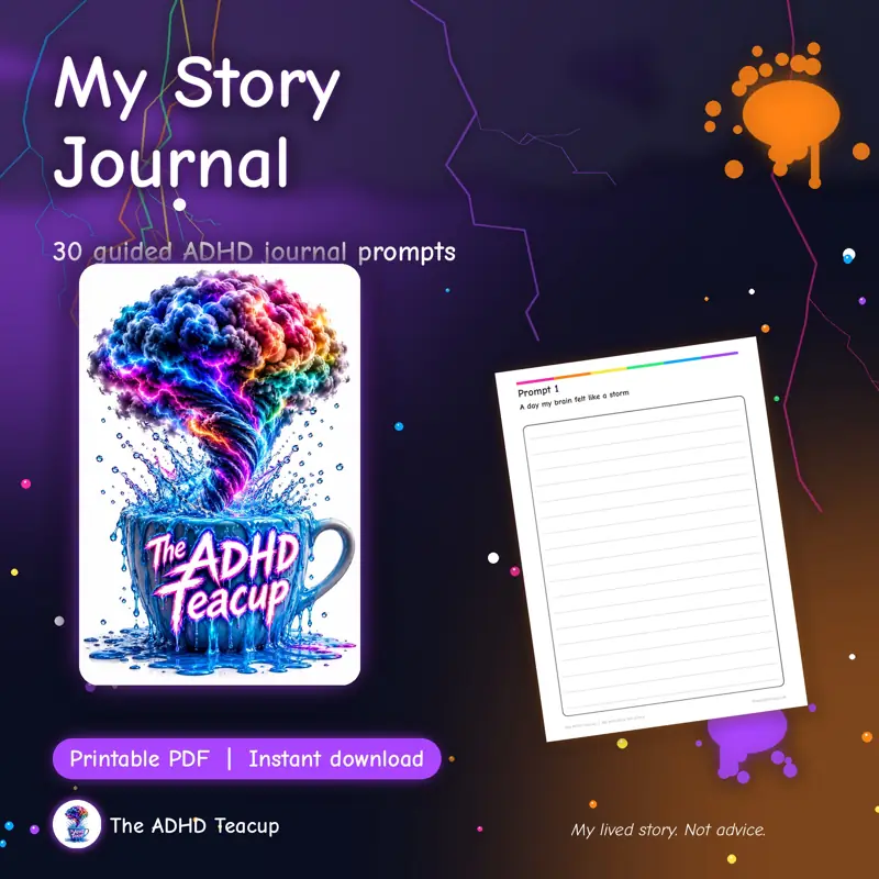 My Story Journal, journal cover